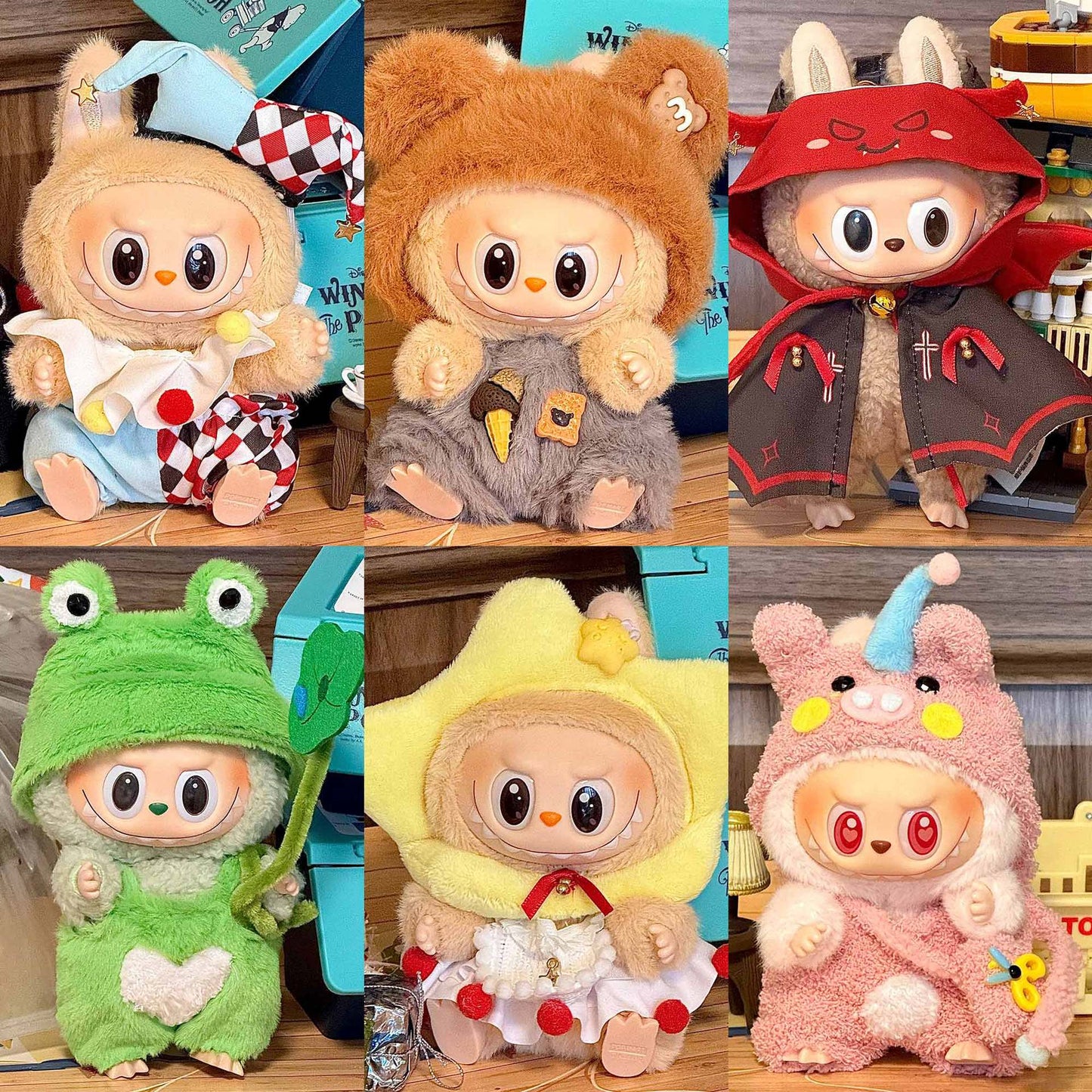 Outfit Set For Labubu Doll 17cm Generation 1 2 Exclusive Apparel Collection