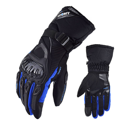 Motorcycle Riding Gloves Thermal Waterproof Windproof Unisex Winter Protection