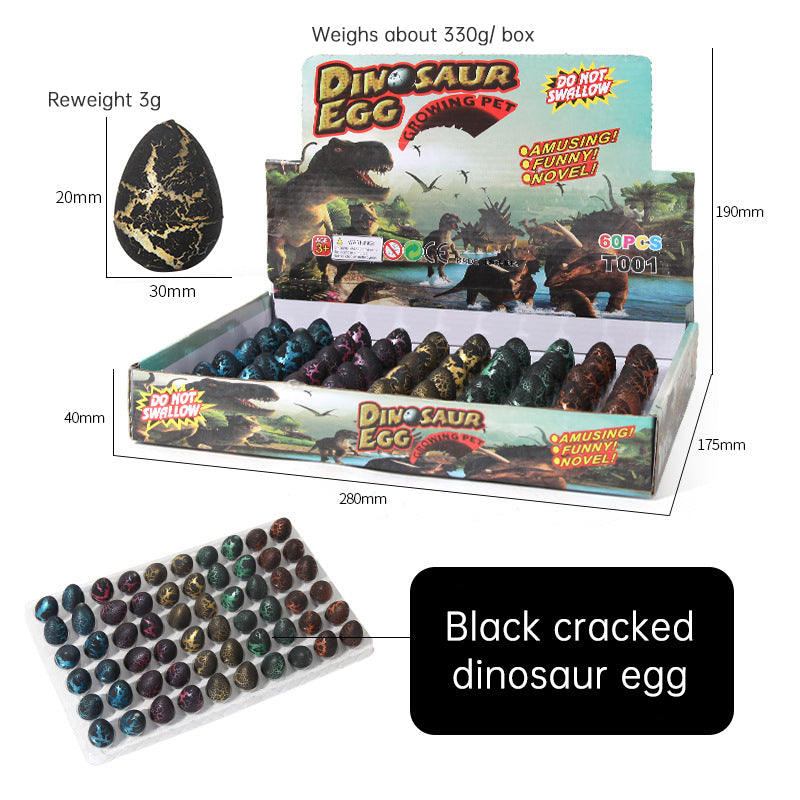 Dinosaur Egg Hatchable Toy Water Expansion Simulation Learning Gift for Children