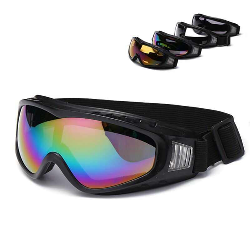 Motorcycle Racing Goggles UV Protection Scratch Resistant Clear Vision Outdoor