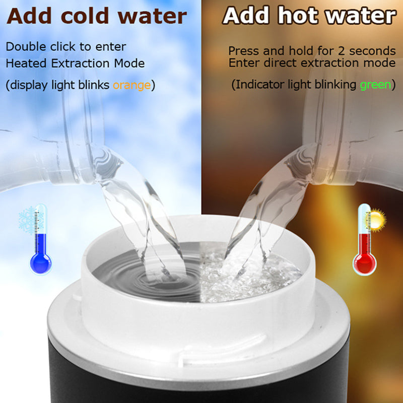2025 Smart Portable Coffee Maker 3-in-1 Quick Heat Ground Capsule Compatibility