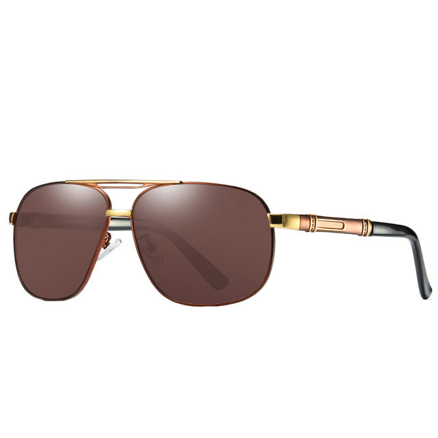 Men's Polarized Alloy Frame Driving Sunglasses UV400 Premium Sports Eyewear