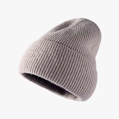 Unisex Knitted Beanie Hat for Winter and Autumn, Warm Outdoor Fashion Accessory
