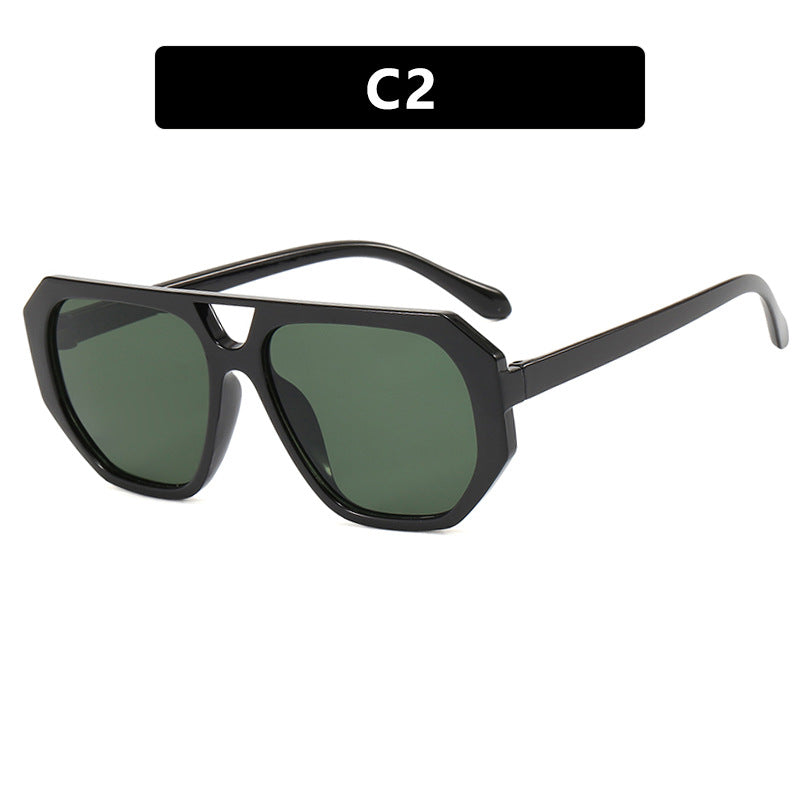 Instagram Trend Sunglasses Hip Hop Street Photography UV400 Lens Fashion Accessory