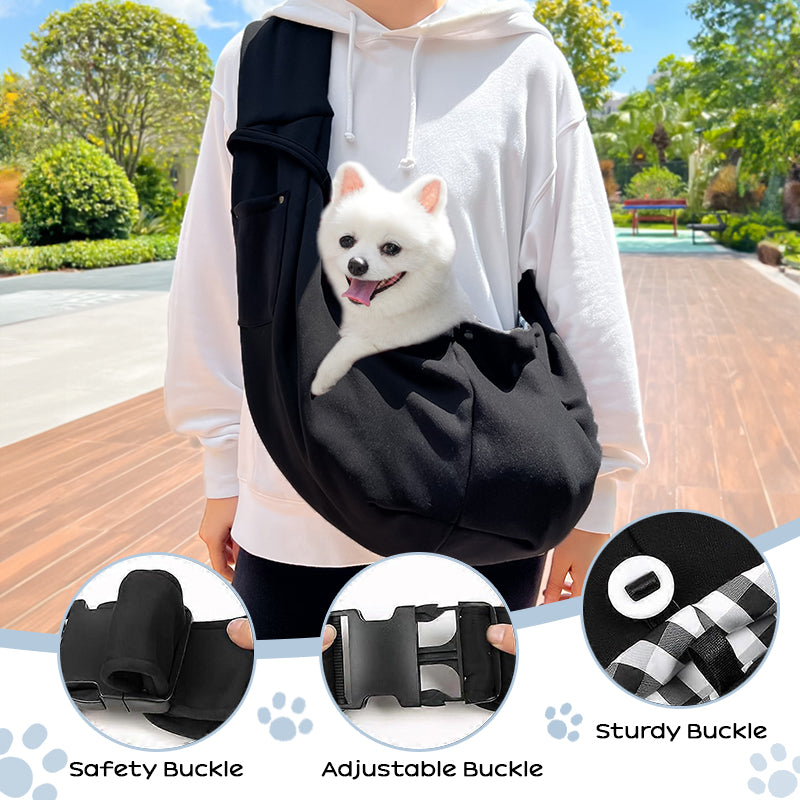 Lightweight Shoulder Pet Carrier Small Dogs Cats Travel Hiking 7.5kg Capacity