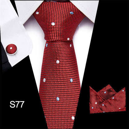 Men's 3pc Tie Set Suit Accessory 53 Options Elegant Designs Smart Business