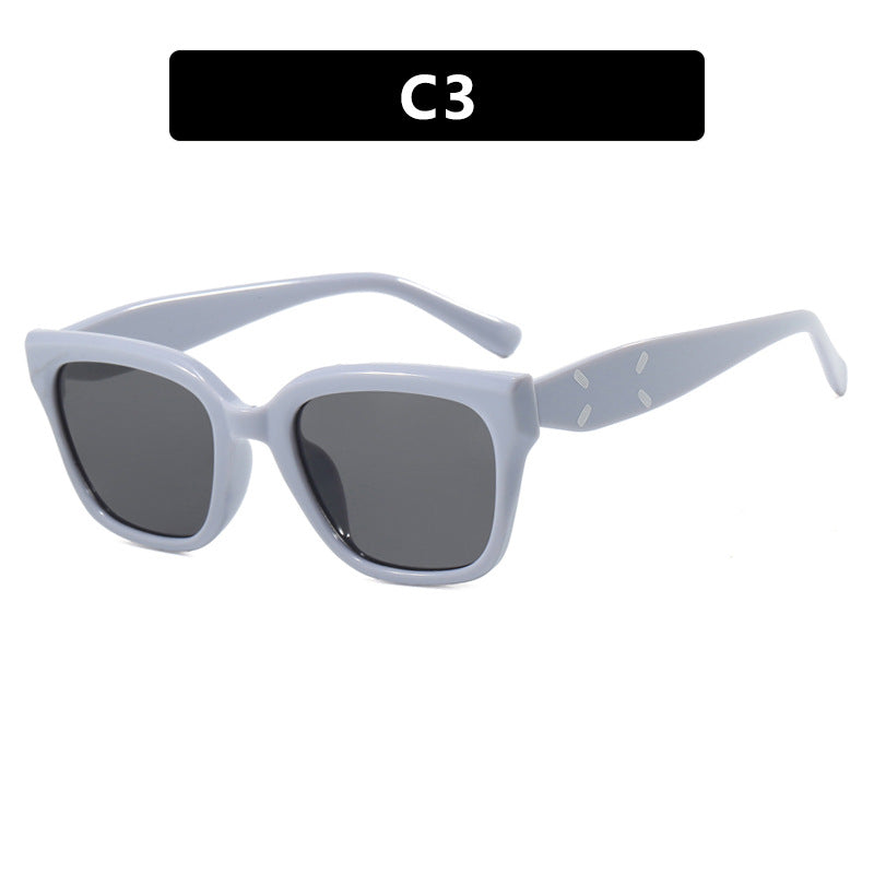 Women's Square Cat Eye Sunglasses UV Protection Retro Style Slim Face Shaping