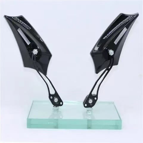 Electric Vehicle Motorcycle Aluminum Alloy 8mm Thread Rearview Mirror Bundle
