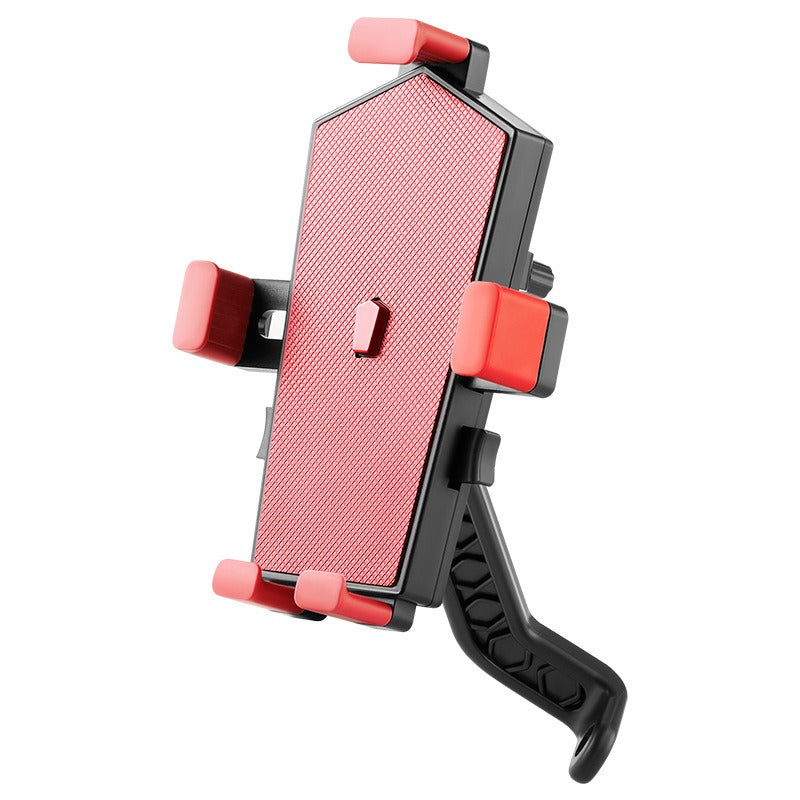 Motorcycle Scooter Bike Mobile Phone Holder Secure 360 Degree Rotatable Mount