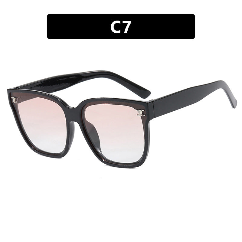 Women's Advanced UV Protection Sunglasses Trendy Slimming Large Frame Eyewear
