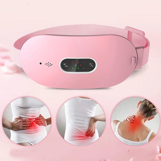 Women’s Electric Menstrual Heating Pad Pain Relief Abdominal Massage Belt