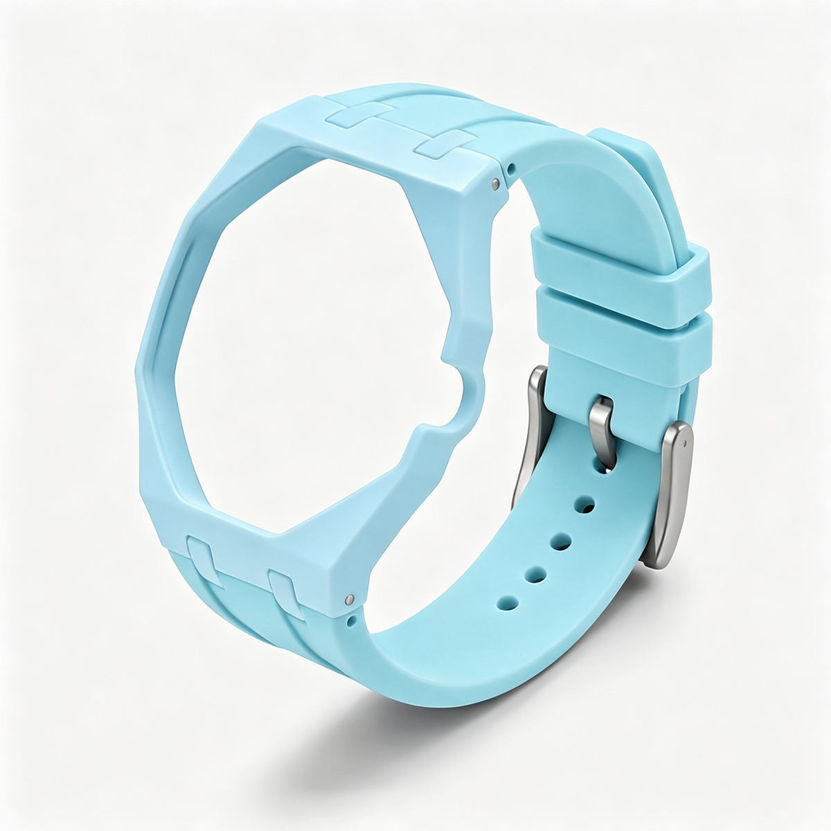 For AP x Swatch Royal Pop Watch Case Strap 3 12 Crown Blue White Black Red