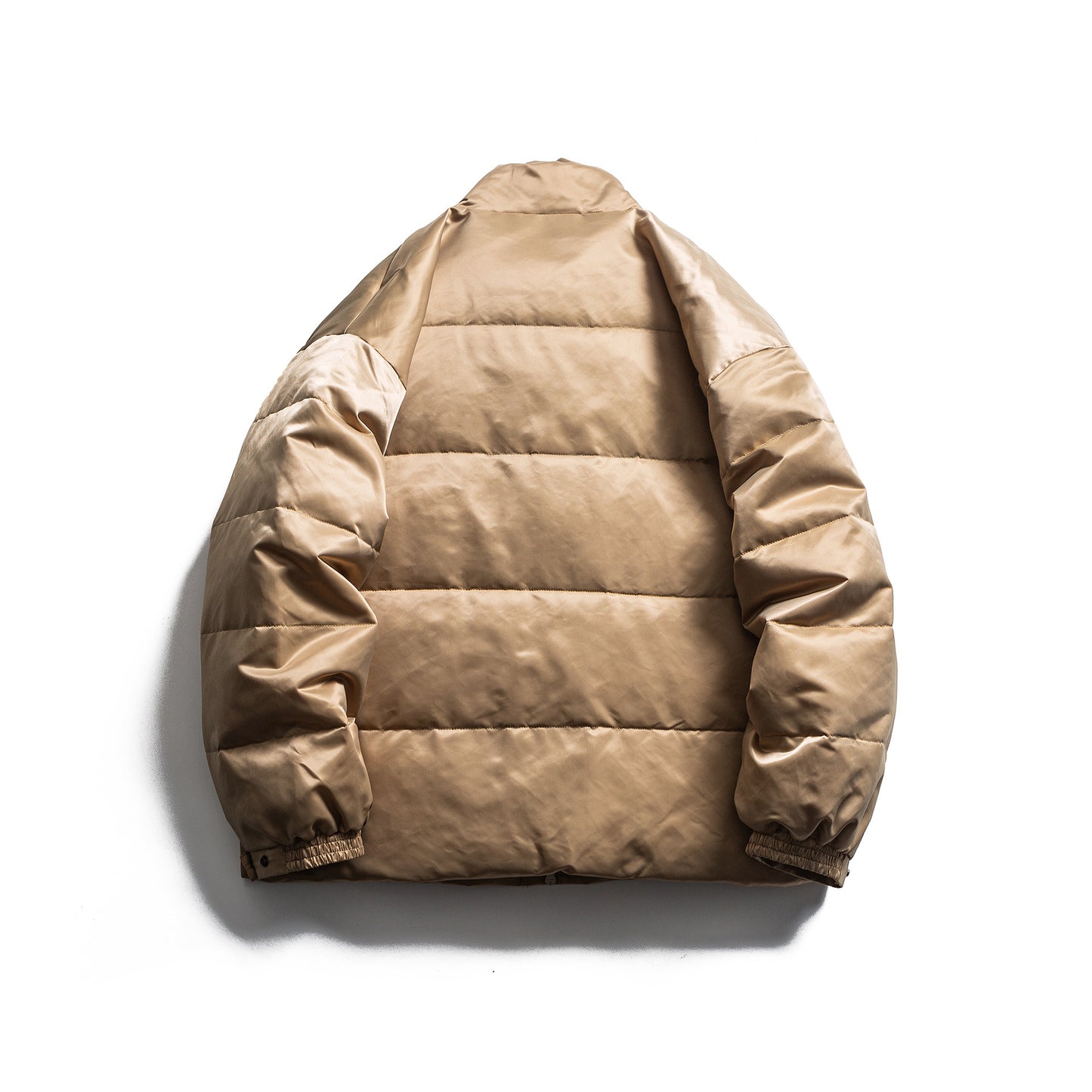Men's Insulated Down Jacket with Multiple Pockets Durable Winter Workwear Coat