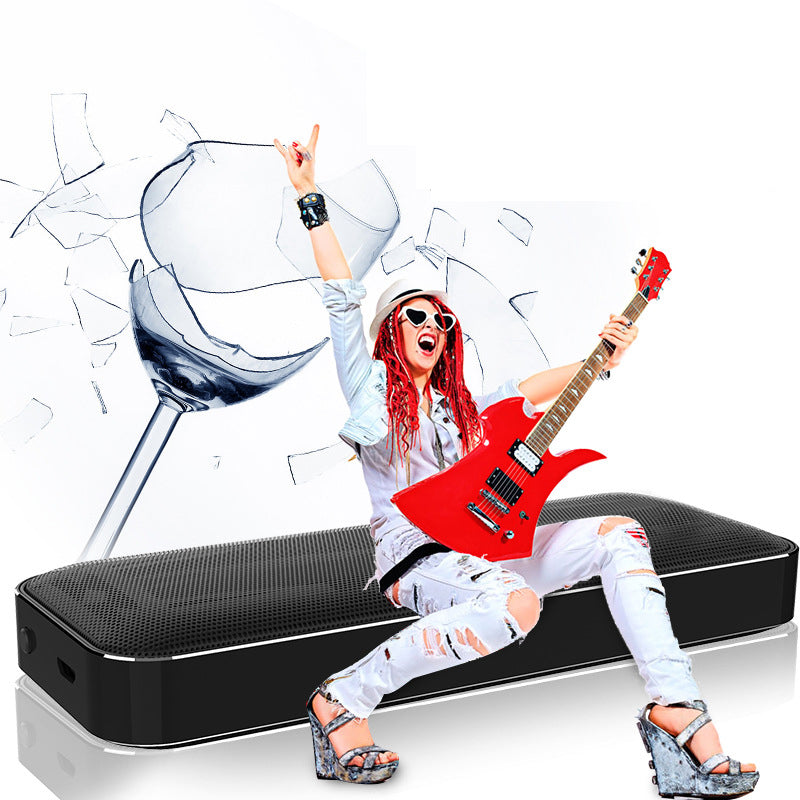 Mini Wireless Ultra-Portable Bluetooth Speaker Stereo Dual Speakers 10W Bass Mic