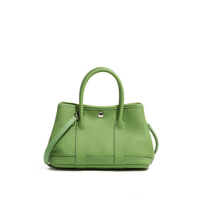 Women's Premium Top Grain Leather Crossbody Bag Horizontal Refined Silhouette