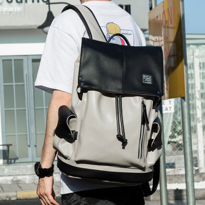 Men's Waterproof Laptop Bag Medium Capacity Shoulder Strap Secure Zip Closure