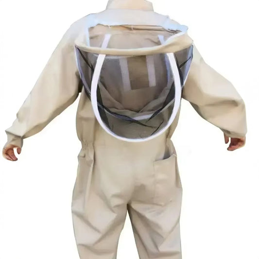 Beekeeper Protective Full Body Suit Ventilated Mesh Safety Apparel Gloves Included