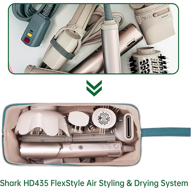 Travel Case for Dyson Airwrap & Shark FlexStyle Hair Dryer Tools Bag Organizer