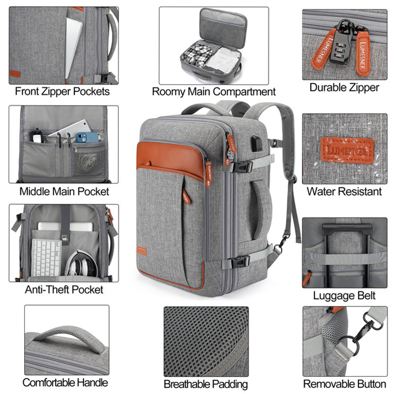 Men's Tactical Molle Assault Rucksack Waterproof Large Capacity Hiking Camping