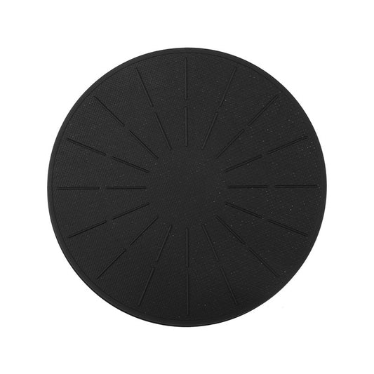 Round Induction Cooker Mat Silicone Fibreglass Heat Resistant Non Slip Proof Pad