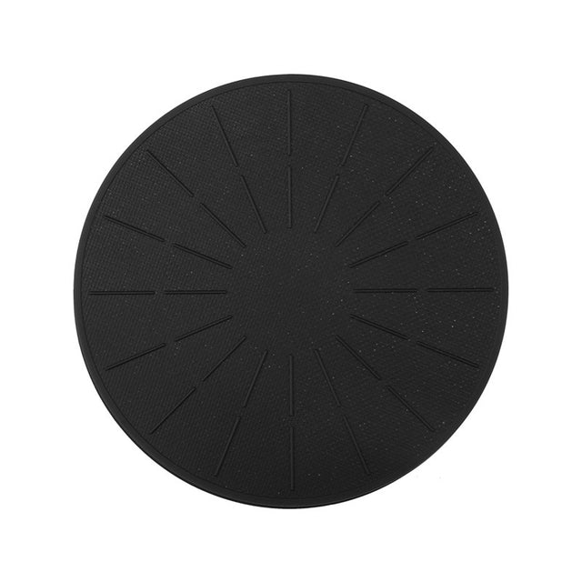 Round Induction Cooker Mat Silicone Fibreglass Heat Resistant Non Slip Proof Pad