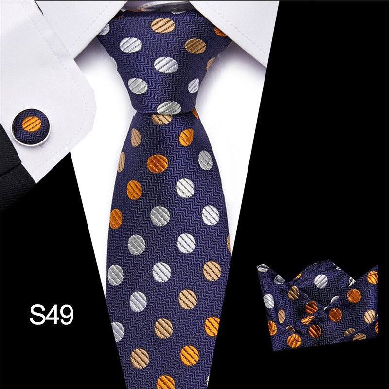 Men's 3pc Tie Set Suit Accessory 53 Options Elegant Designs Smart Business