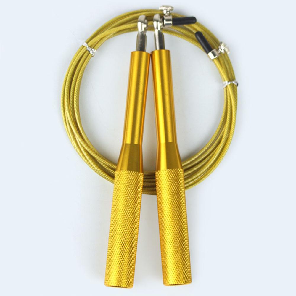 Adjustable Speed Skipping Rope Cardio Workout Fitness MMA Boxing Crossfit Gym