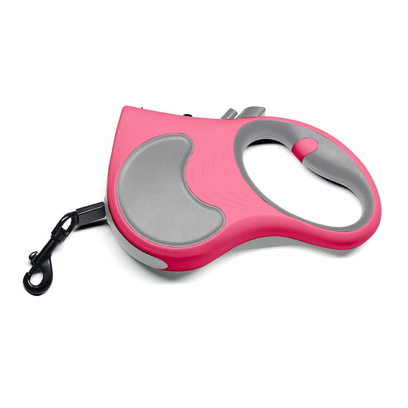 Retractable Dog Leash LED Light 16ft Durable Nylon Rope Small to Medium Dogs