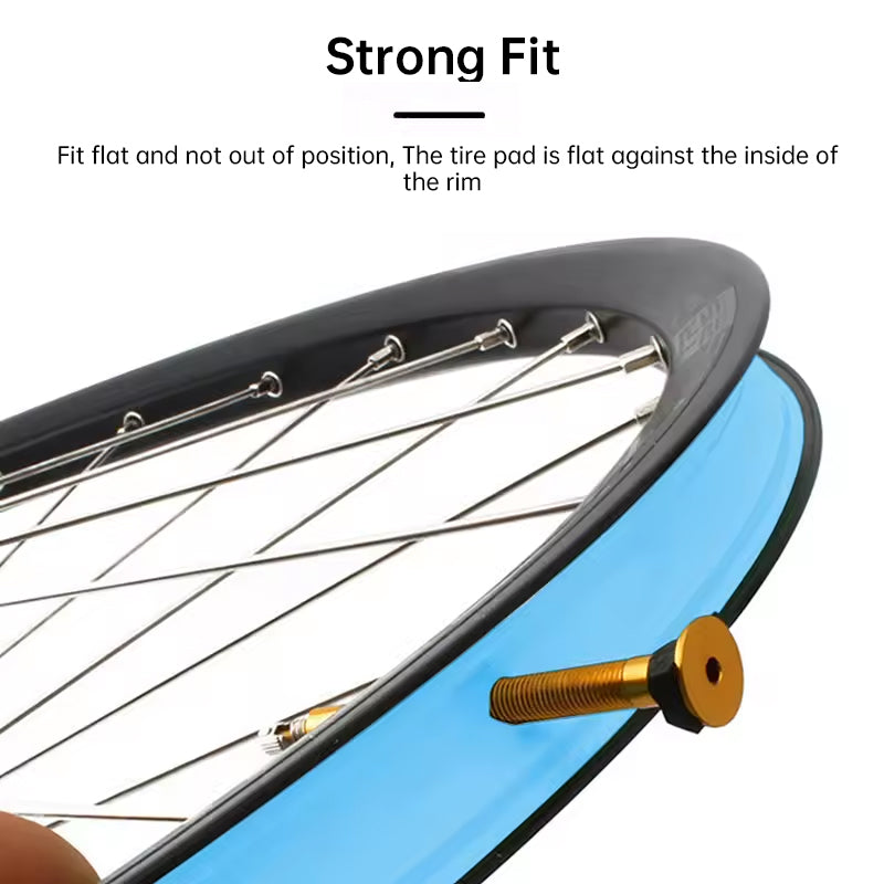 Tubeless Bike Rim Tape 9.14m Multiple Widths for Superior Wheel Performance Grip