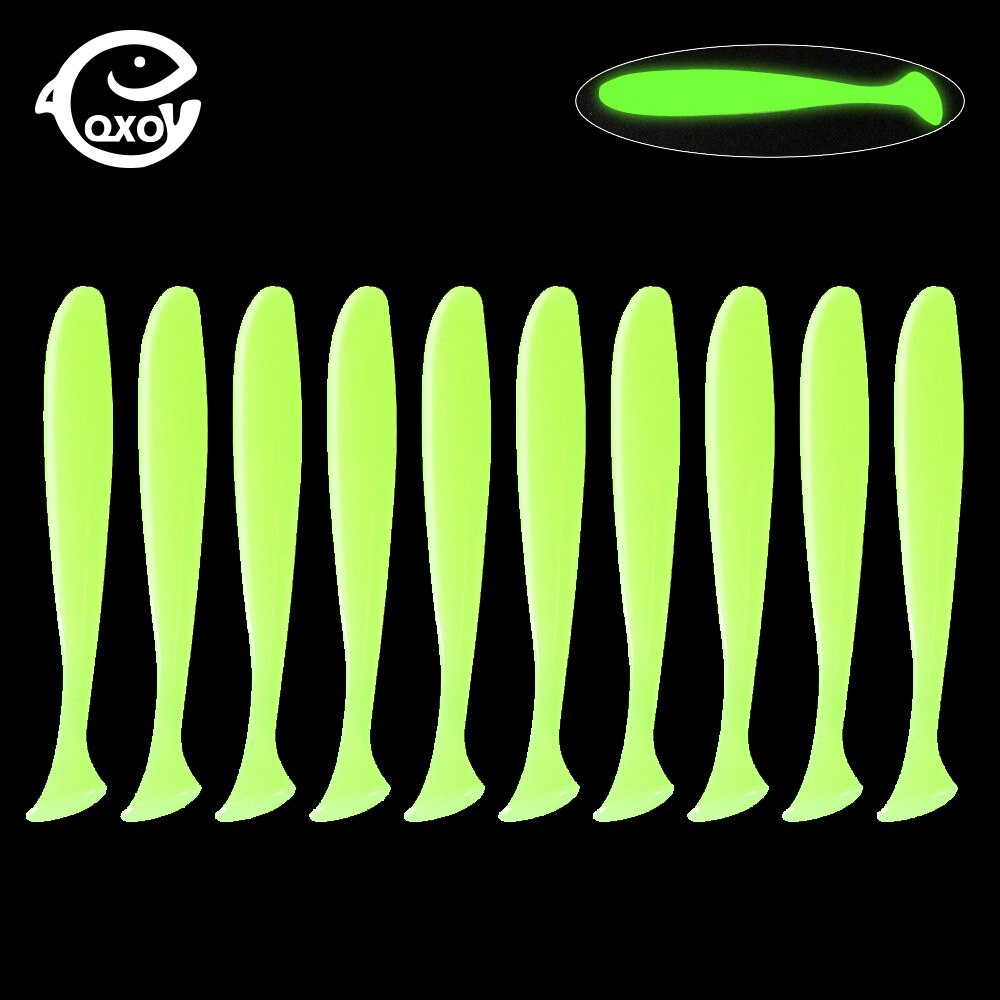 Eco-Friendly Silicone Sea Fishing Lures 7cm 2g Long-Distance Casting Set of 10