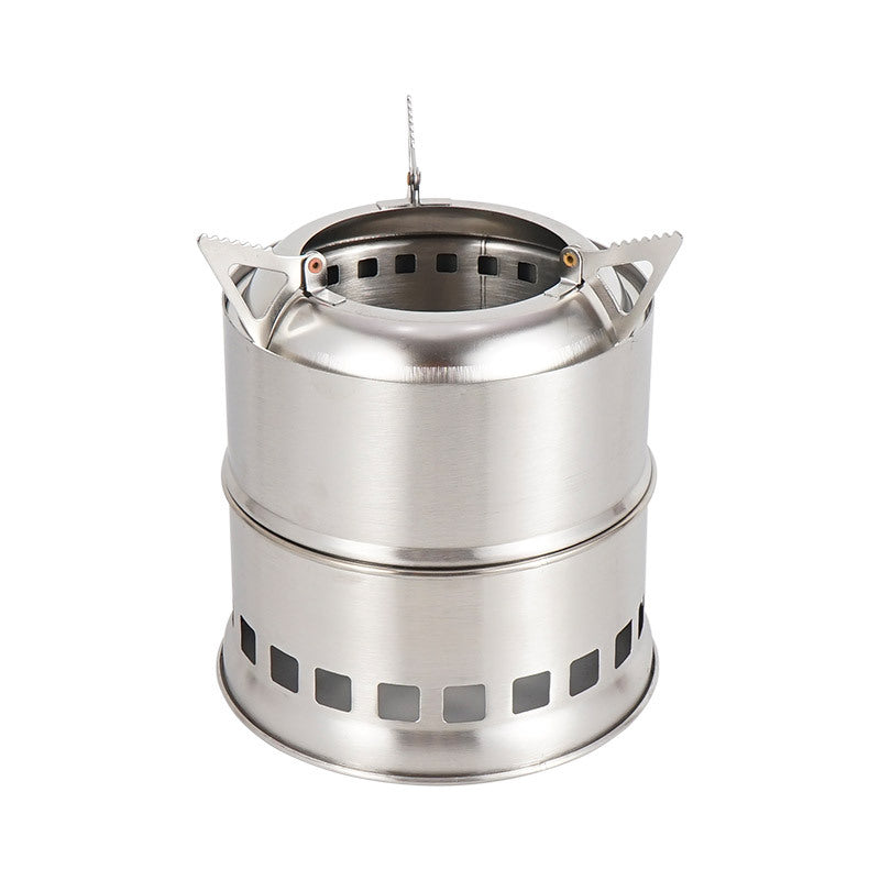 Stainless Steel Outdoor Patio Heater BBQ Grill Firewood Stove High Performance
