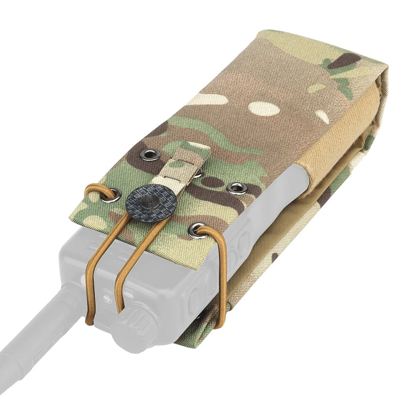Tactical Radio Pouch MPU5 PRC163 152 148 Secure Storage Holder Carry Pack Case