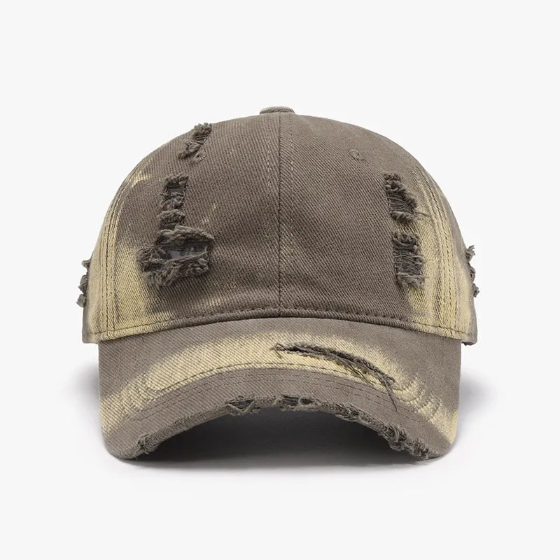 Vintage Casual Sports Distressed Cotton Baseball Cap Outdoor Sun Protection Hat