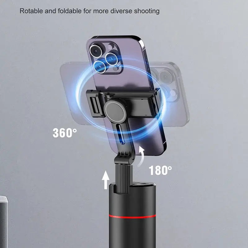360° Auto Face Tracking Phone Stand Holder Gimbal Stabilizer Wireless Remote Control