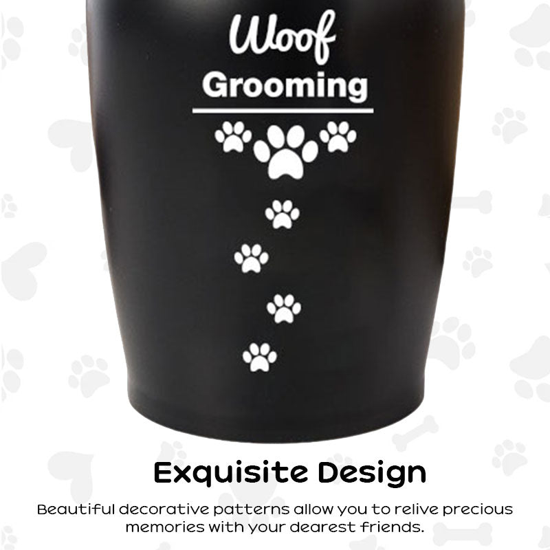 Stainless Steel Pet Memorial Urn Moisture Proof Portable Ash Keepsake Small Pets