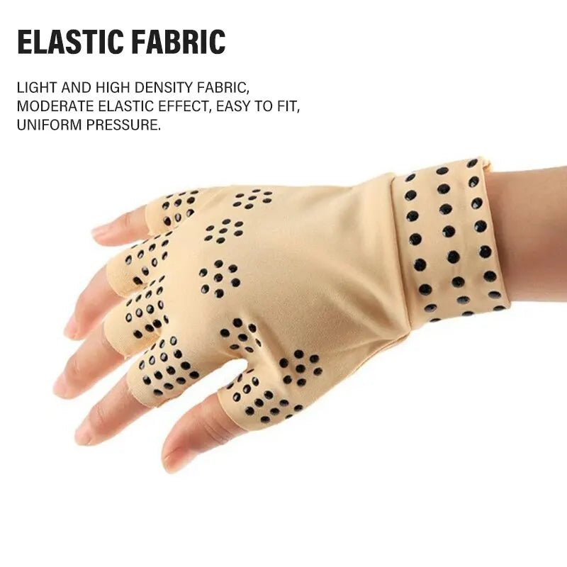 Magnetic Therapy Gloves Support Arthritis Pain Relief Joint Health Wrist Comfort