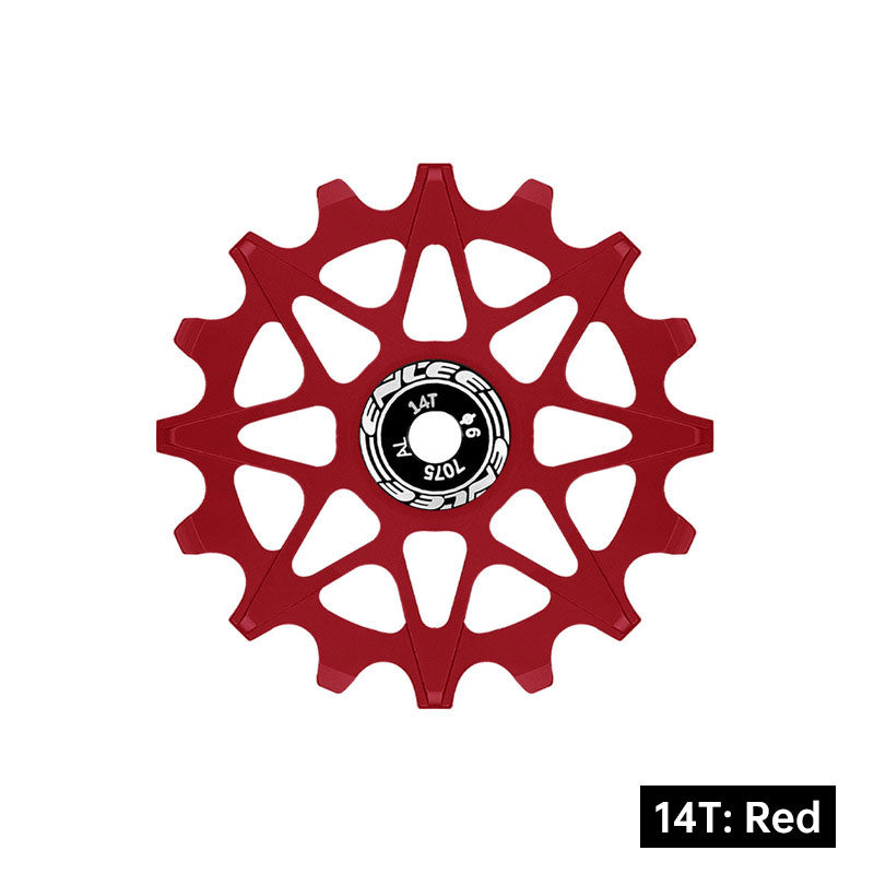 MTB Road Bike Rear Derailleur Jockey Wheel Ceramic Bearings Aluminium 10T-16T