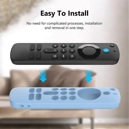 Silicone Protective Case for Fire TV Stick HD/4K - Anti-Slip Shockproof Cover