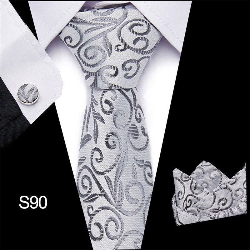 Men's 3pc Tie Set Suit Accessory 53 Options Elegant Designs Smart Business