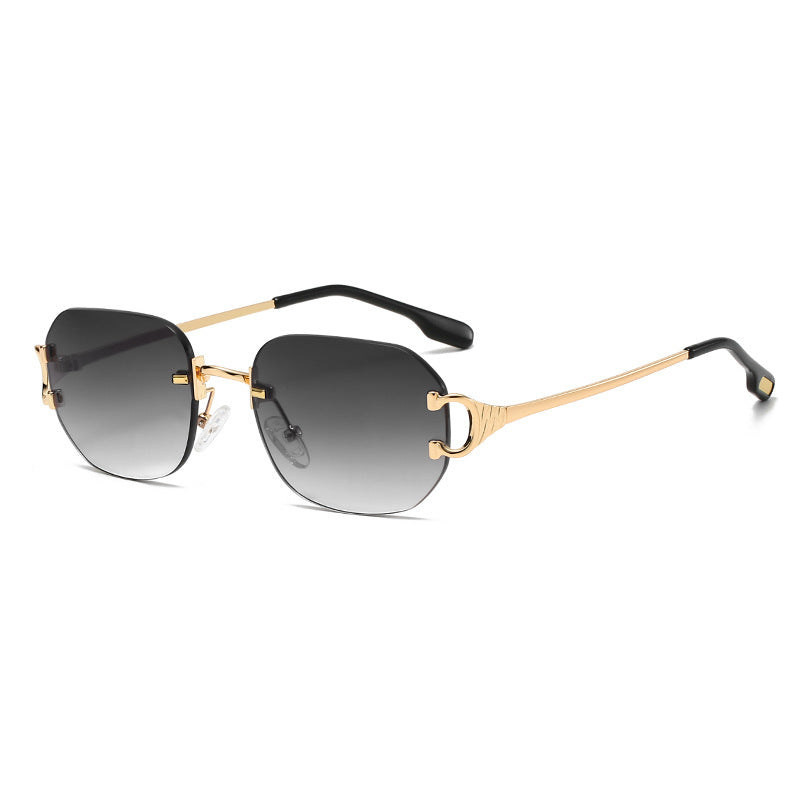 Men's UV400 Square Frame Sunglasses Durable for Outdoor Sports and Activities