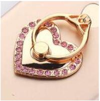 Smartphone Ring Holder Universal Metal Diamond Mobile Support Secure Grip Stand