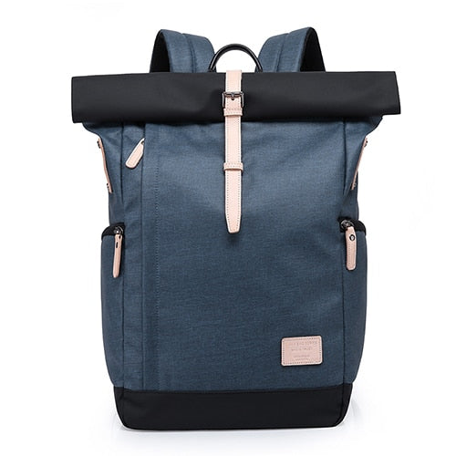 Men's 15.6 Inch Laptop Backpack – Multifunction Oxford Large Travel Bag Rucksack