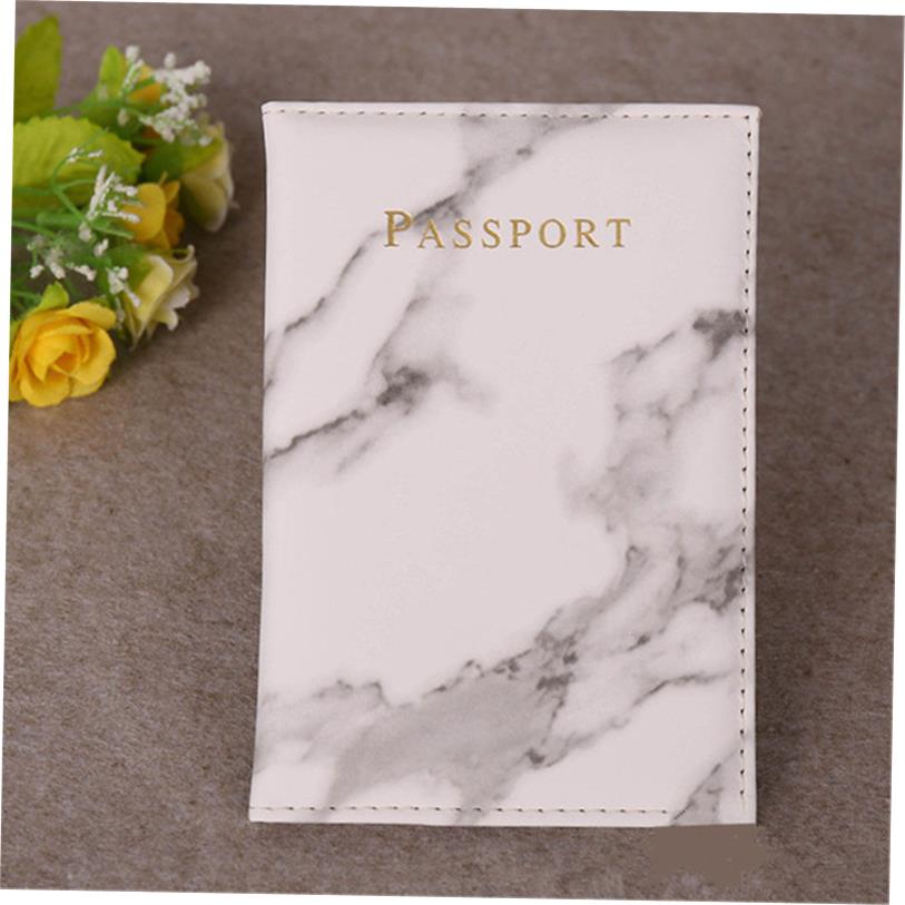 Passport Holder Secure Travel Wallet RFID Blocking Leather Document Organizer
