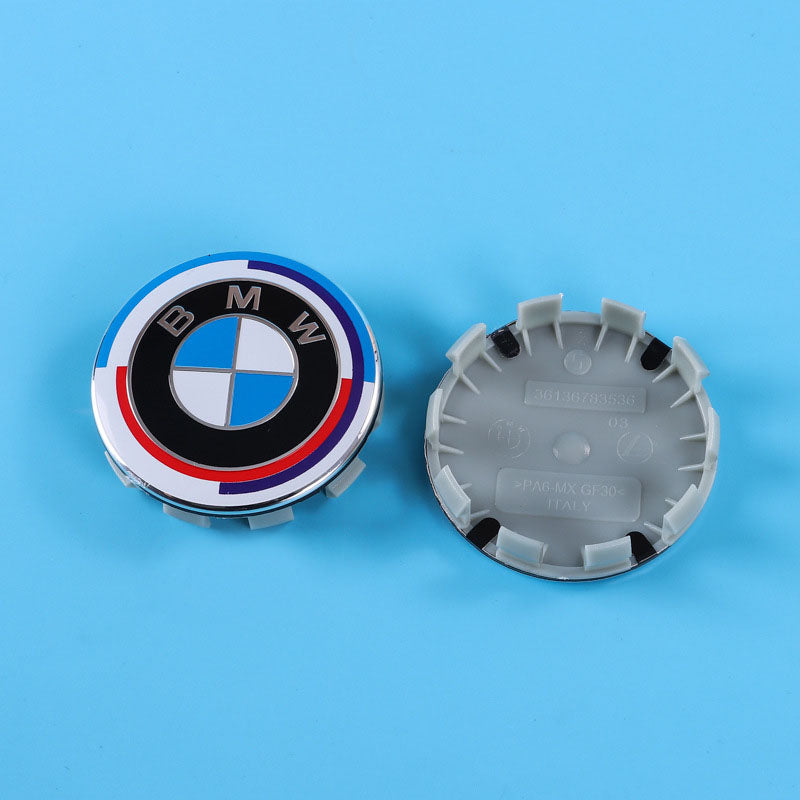 Wheel Centre Cap Cover Fits BMW Series 1 3 5 7 X1 X3 X5 68mm 56mm Blue Hub Caps