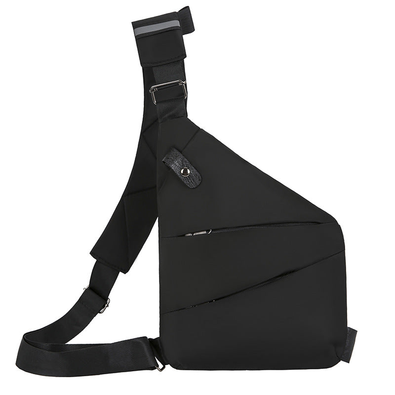 Sports Waist Bag Lightweight Shoulder Chest Pack Anti-Theft Secure Travel Pouch