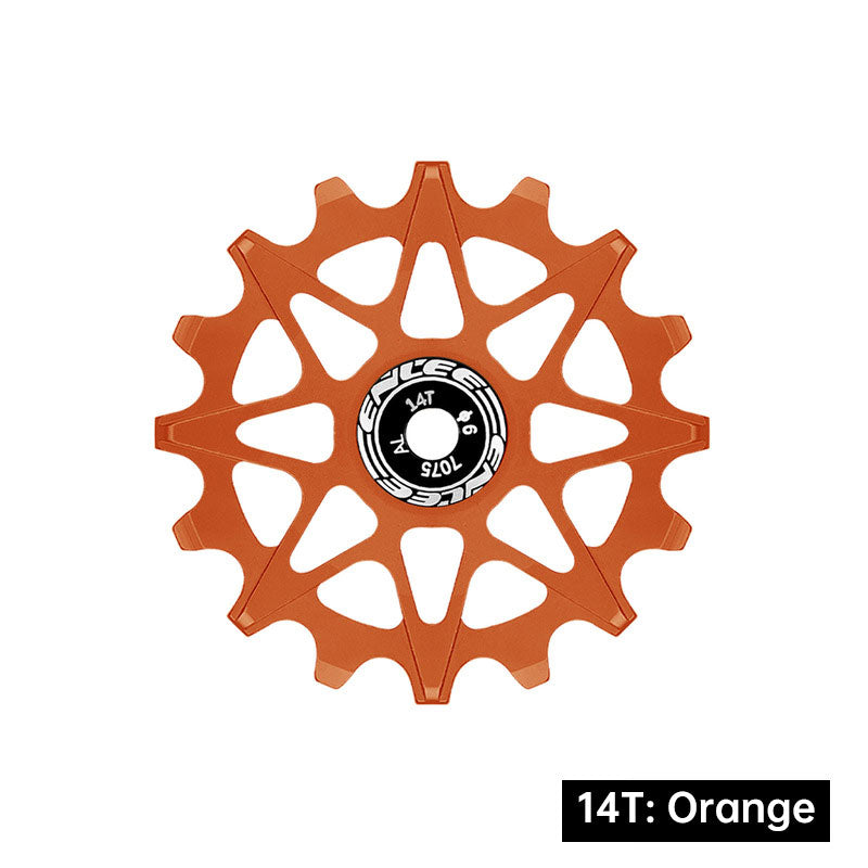 MTB Road Bike Rear Derailleur Jockey Wheel Ceramic Bearings Aluminium 10T-16T