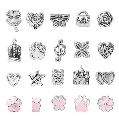 DIY Children’s Bracelet Kit, Bulk Charms & Beads, Gift Box, Kids Jewelry Making