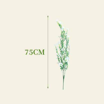 Faux Trumpet Vine Hanging Flower Garland 75cm Artificial Plant Display Decor
