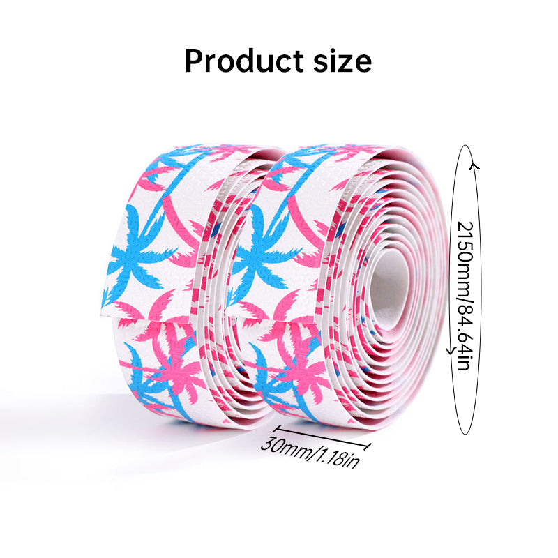 EVA PU Road Bike Handlebar Tape Anti-Slip Shock Absorbing Durable with End Plugs