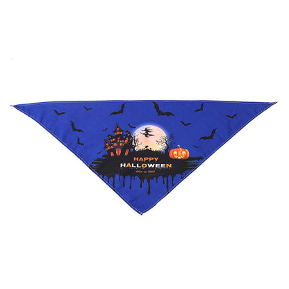 Adjustable Holiday Festive Pet Bandana Scarf Bib Seasonal Design for Dogs Cats